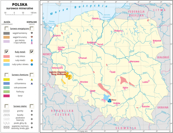 Surowce mineralne Polski | Geografia24.pl