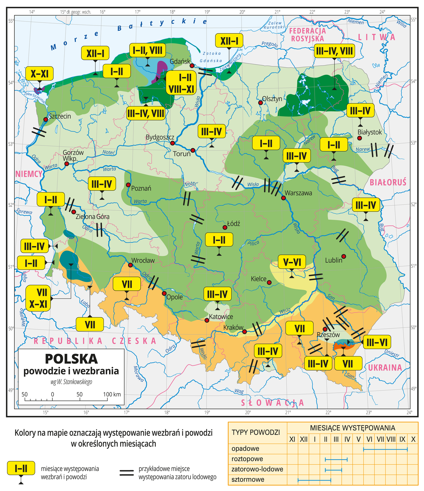 Rzeki I Jeziora W Polsce Quiz Zasoby wodne i rzeki Polski | Geografia24.pl