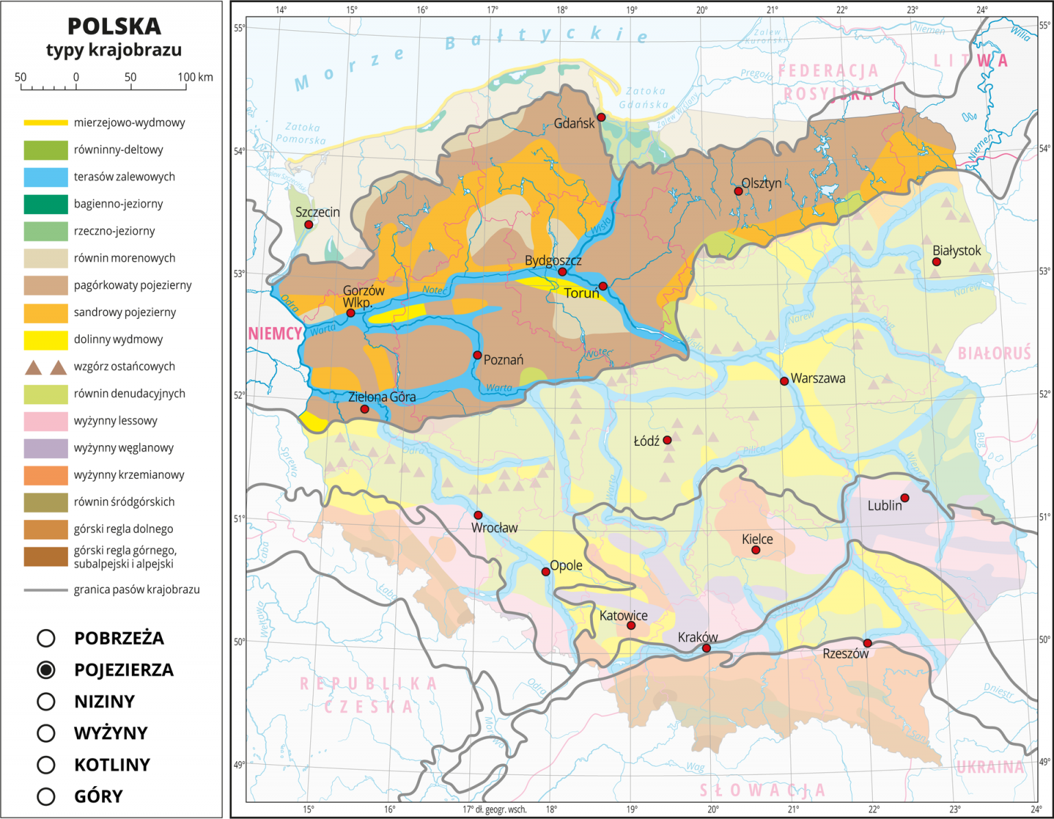 Pas pojezierzy | Geografia24.pl