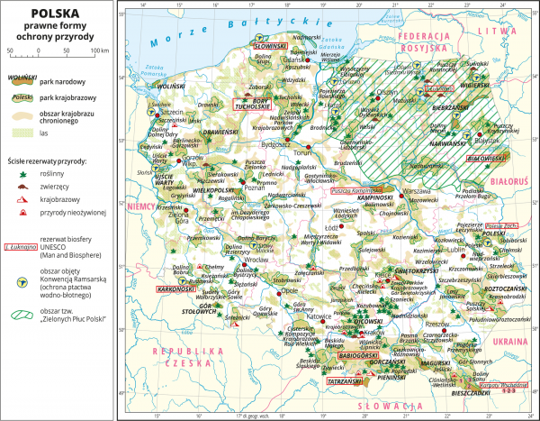 Formy ochrony przyrody w Polsce | Geografia24.pl