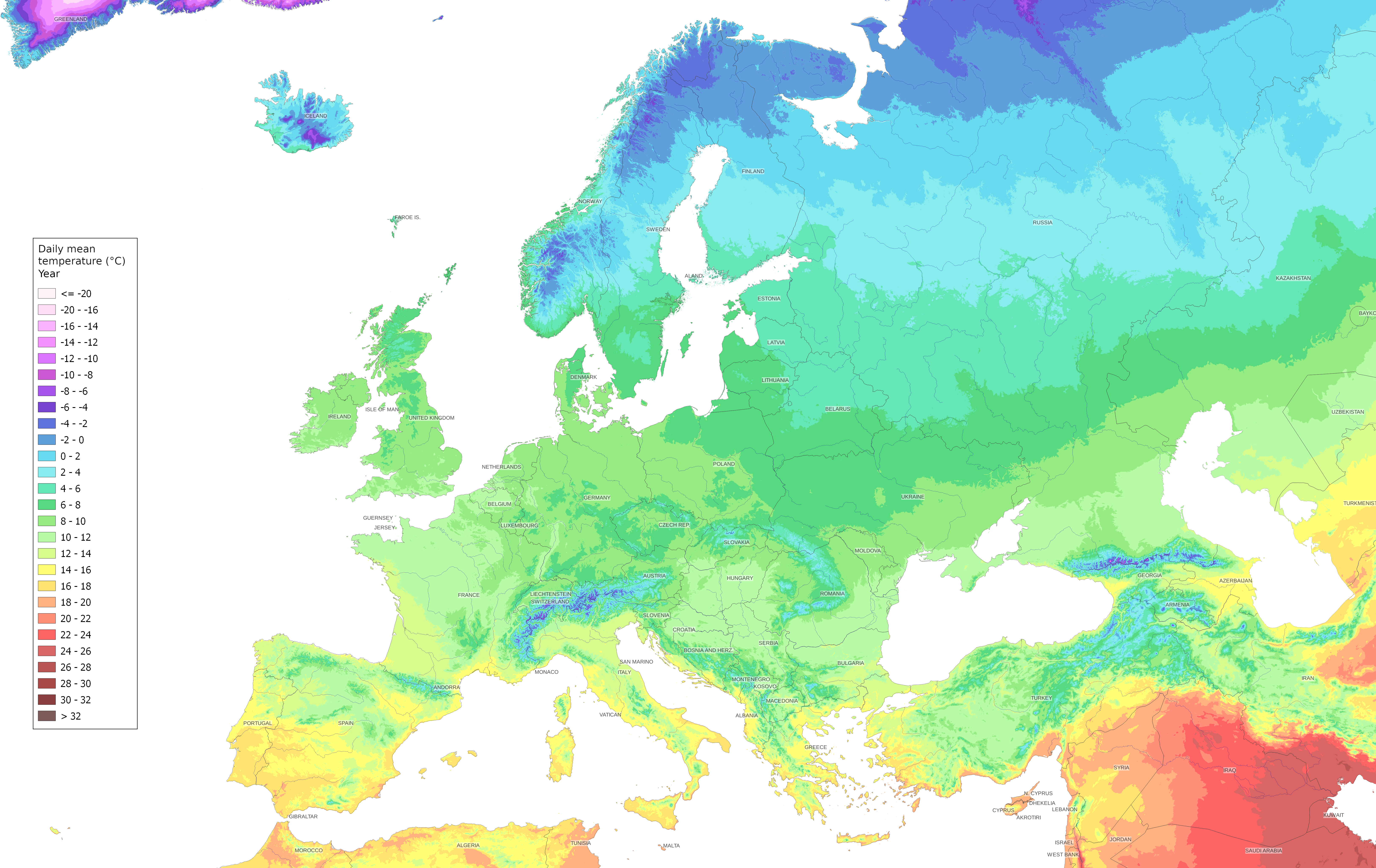 Какой климат в восточной европе