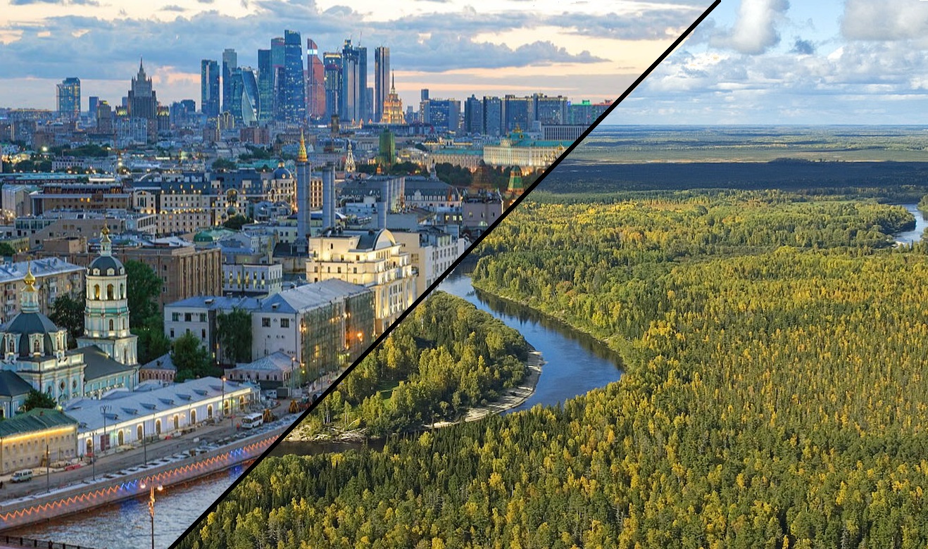 Zróżnicowanie środowiska przyrodniczego i gospodarki Rosji | Geografia24.pl